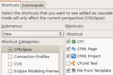 Eclipse Shortcuts